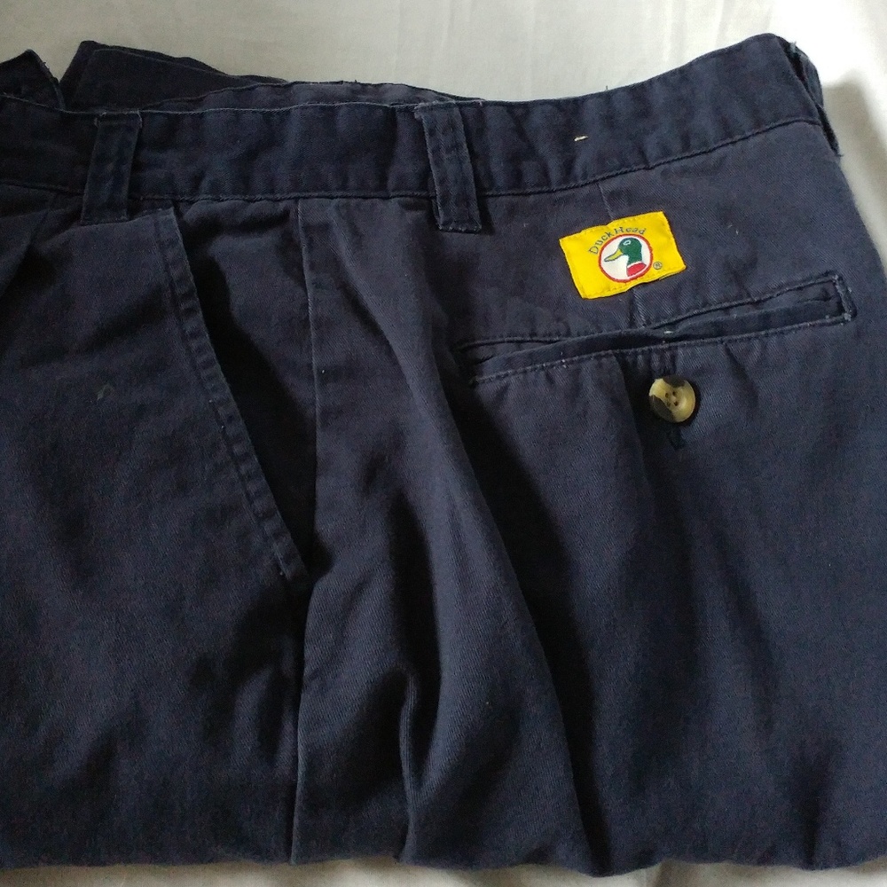 DUCK HEAD PLEATED PANTS